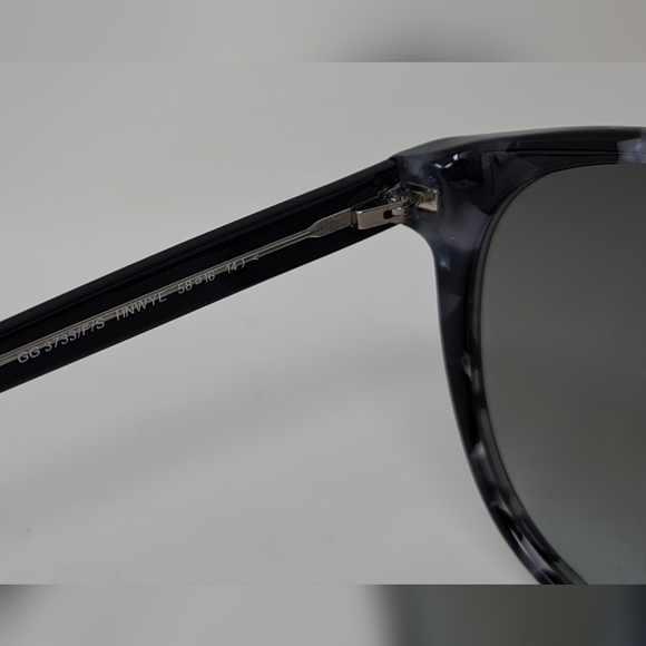 Gucci Sunglasses Oval Round Square Full Rim Green GG3733/F/S 58-17-140 - Picture 3 of 16